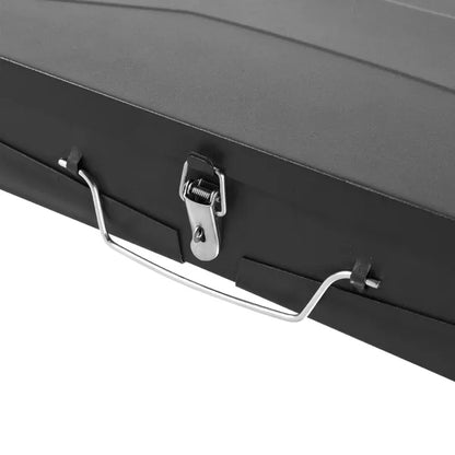 Barbecue Grill Outdoor Portable Charcoal Grill Collapsible Iron Square Charcoal Grill 17.32x10.63x8.66 Inch Black - view 2