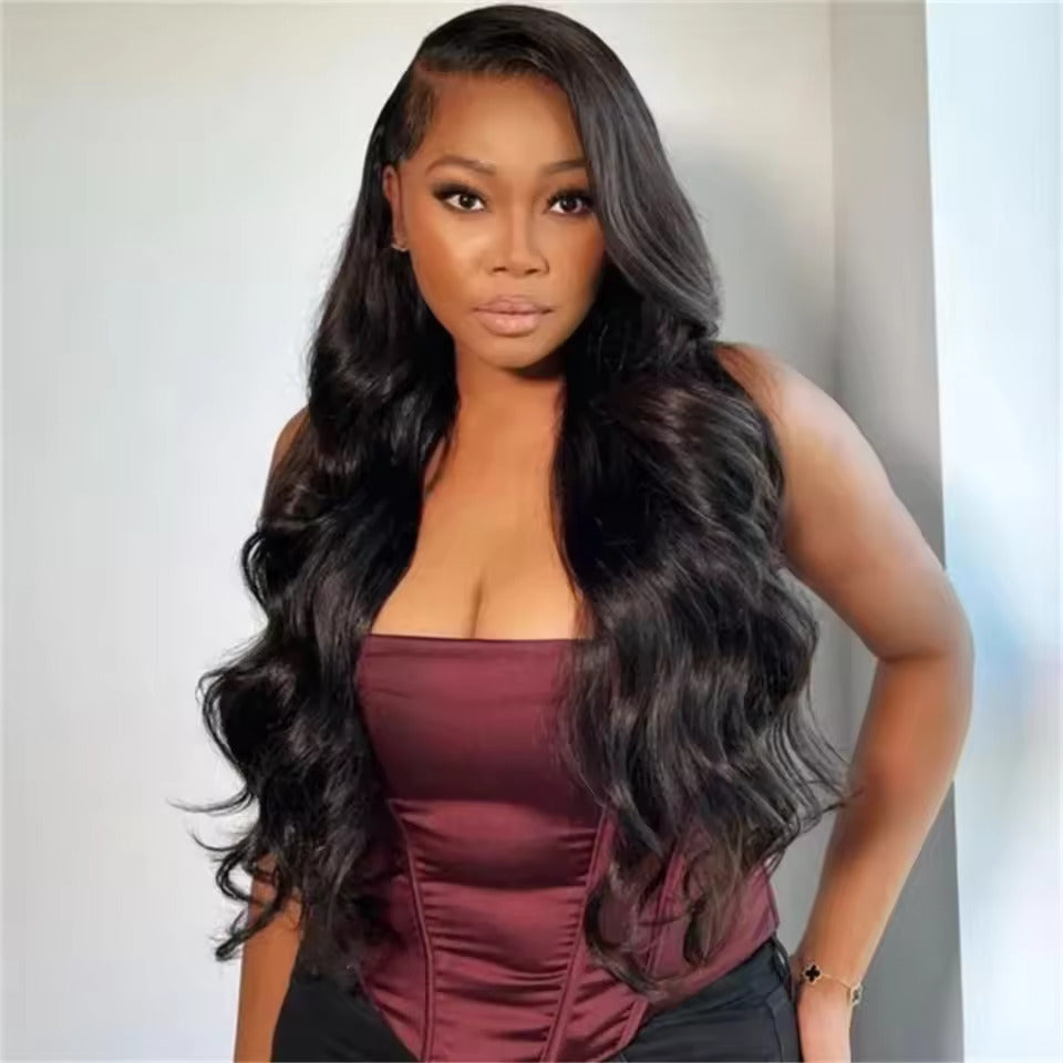 4x6 Lace Closure Wig Human Hair Natural Color Body Wave - view 5