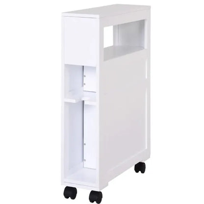 Bathroom Side Storage Cabinet - White - view 8