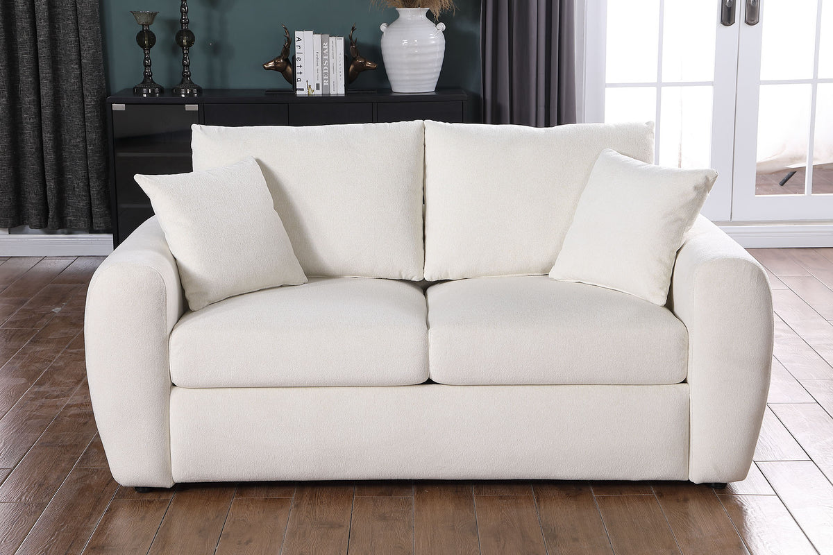 Modern Minimalist Comfortable Compressed BEIGE Sofa