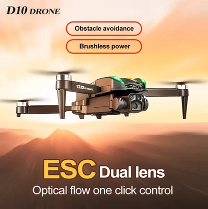 D10 Remote Control Obstacle Avoidance Drone, Gradient Flow Technology - view 2