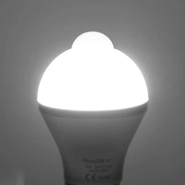 E27 Motion Sensor Light Bulb 9W/5W 1000LM 6500K Dusk To Dawn Automatic On/Off LED Light Bulb Indoor Outdoor Use - view 3