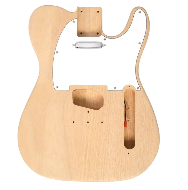 DIY 6 String TL Style Electric Guitar Kits With Mahogany Body, Maple Neck And Accessories - view 5