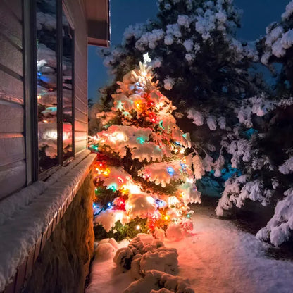 330FT LED String Lights Outdoor Christmas Decoration Lights With Remote IP44 Waterproof 8 Lighting Modes 8 Brightness - view 6