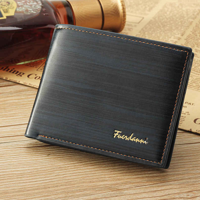 Men's Bifold Leather Credit ID Card Holder Wallet Billfold Purse Clutch Billfold - view 3