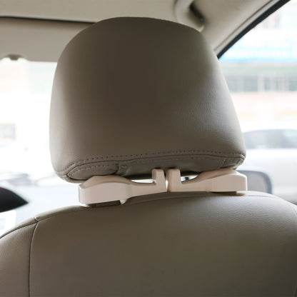 2Pcs Car Seat Headrest Hanger Car Headrest Hanging Hook For Bag Purse Cloth Grocery Organizer - view 7