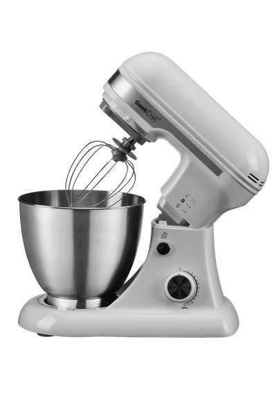 Geek Chef 4.8QT Electric Stand Mixer, 12 Speeds Tilt-head With Dough Hook, Whisk, Beater, Bowl, Rotary Knob - view 3