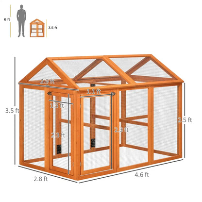 Wooden Chicken Coop - view 7