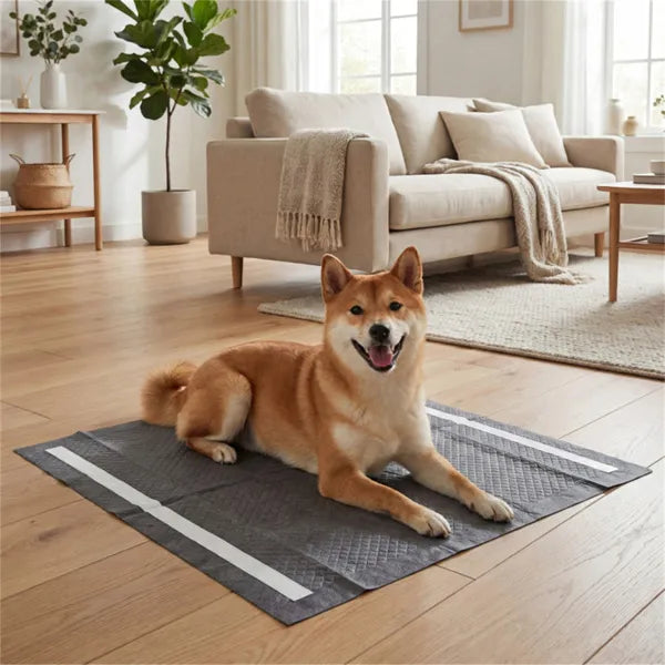 150 Pack Charcoal Dog Pee Pads 24" x24", 6-Layer Ultra Absorbent Pet Training Pads With Odor Control - view 4