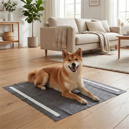 150 Pack Charcoal Dog Pee Pads 24" x24", 6-Layer Ultra Absorbent Pet Training Pads With Odor Control - view 4