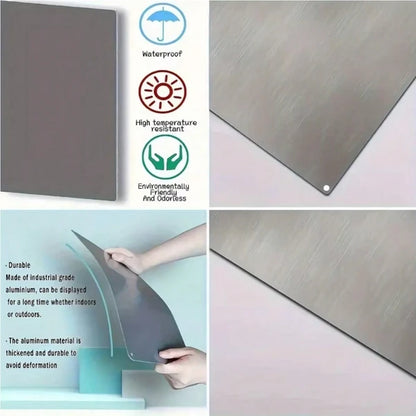 Please Knock Before Entering Metal Sign For Shop Warehouse Construction Site Protection - view 3