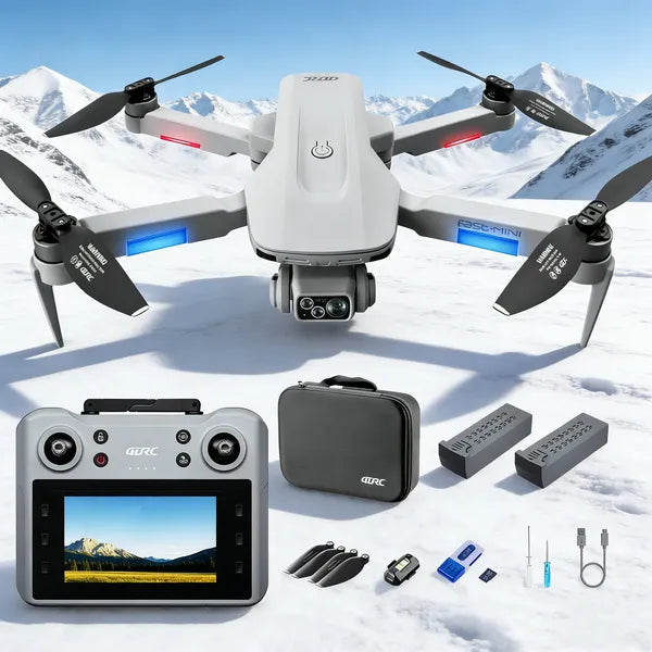 4DF8 4.5" Screen GPS Drone With Camera For Adults, Auto Return/Follow Me 5G FPV,gifts