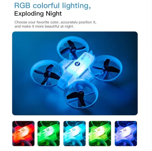 S4 Mini Remote Control Intelligent Obstacle Avoidance - Light Flow Hovering - Multiple Light Variations - view 2