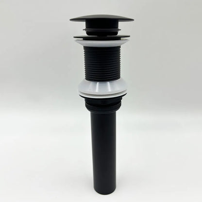Bathroom Sink Drain Without Overflow, Vessel Sink Lavatory Vanity Pop-Up Drain Stopper, 304 Stainless Steel - view 4