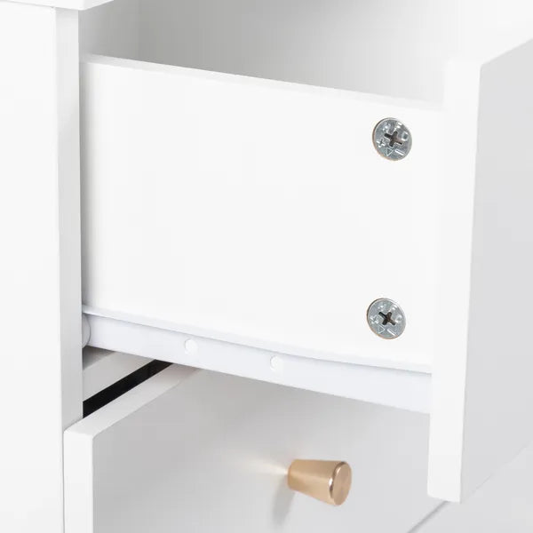Modern Simple 6-Drawer Dresser White - view 10