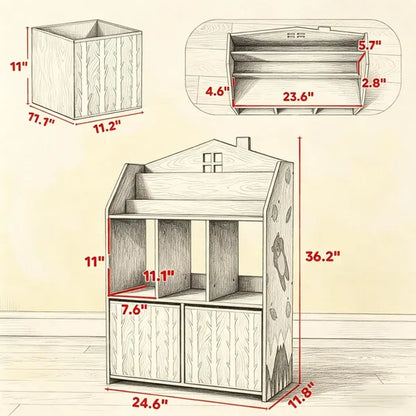 Shelf Book&Tall Bookshelf - view 6
