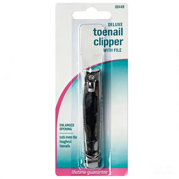 Stainless Steel Toenail Clipper With File, 5.51-Inch, 2-Piece - view 4