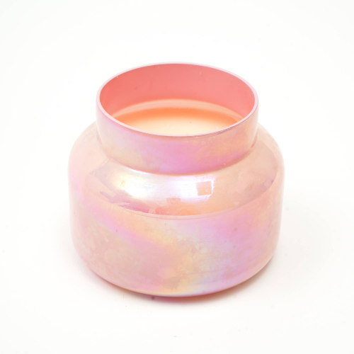 Scented Wax Candle Jar - Pink Lustre - view 2
