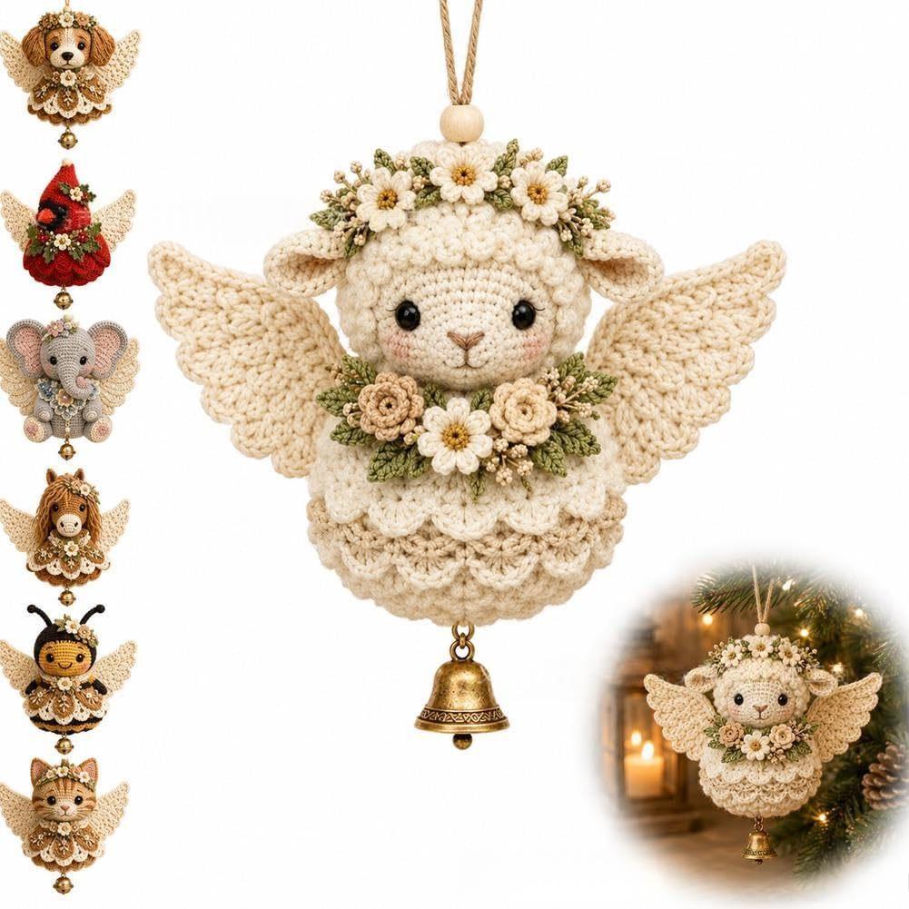 Animal Angel Crochet Ornament DIY Kit - view 2