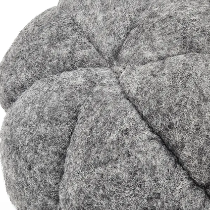 Set Of 3, 8.3x8.3x5.5 Gray Pumpkin, Pumpkin Ornament Decor For Holiday Harvest Festival Fall Festival Thanksgiving - view 3