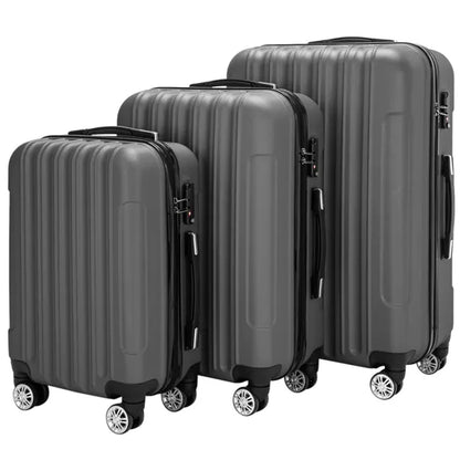 3-in-1 Multifunctional Large Capacity Traveling Storage Suitcase Luggage Set Dark Gray - view 5