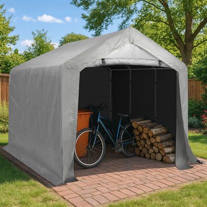 8' X 12' outdoor storage shelter shed - view 10