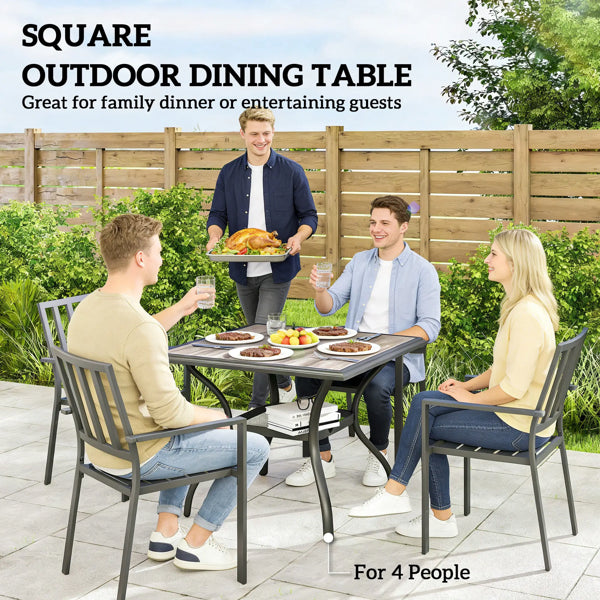 Square Outdoor Dining Table - view 5