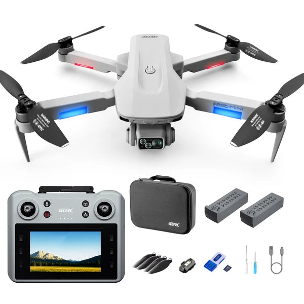 4DF8 4.5" Screen GPS Drone With Camera For Adults, Auto Return/Follow Me 5G FPV