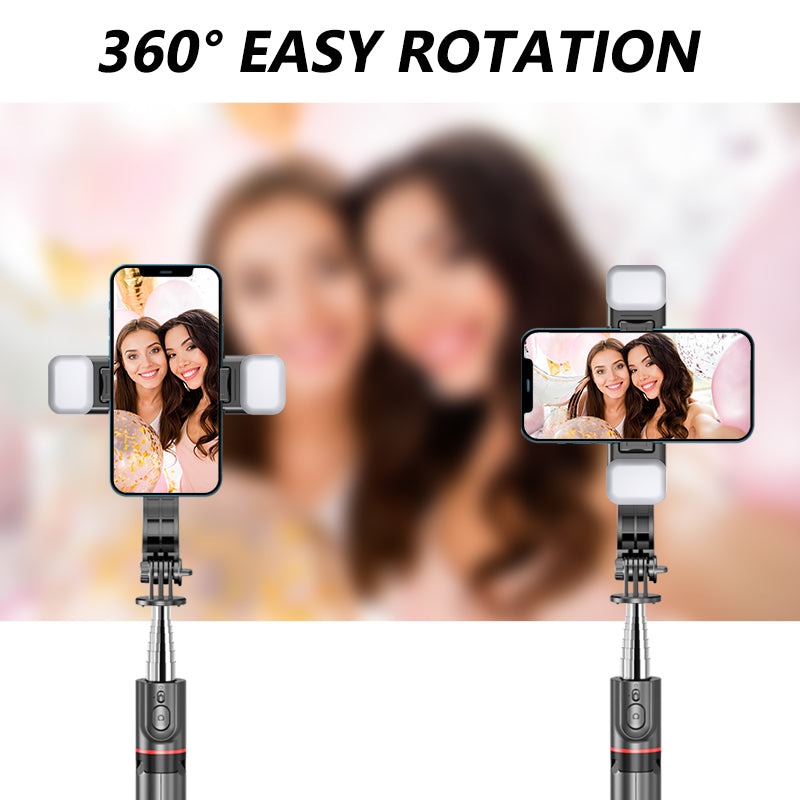 Cell Phone Bluetooth Selfie Stick Tripod - view 4