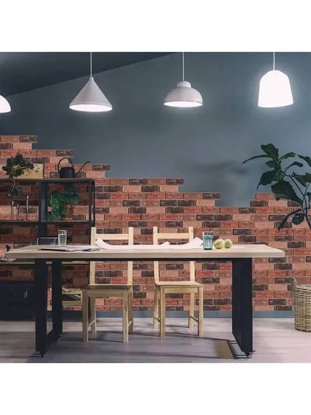 30pcs Waterproof 3D Faux Brick Wall Panels Peel And Stick, Self Adhesive Wall Panels - view 4