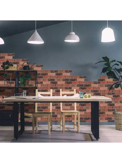 30pcs Waterproof 3D Faux Brick Wall Panels Peel And Stick, Self Adhesive Wall Panels - view 4