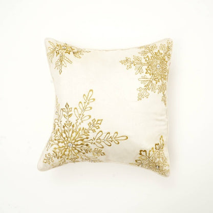 Polyester Throw Pillow With Embroidery & Bead Work Soft & Stylish Accent - view 2