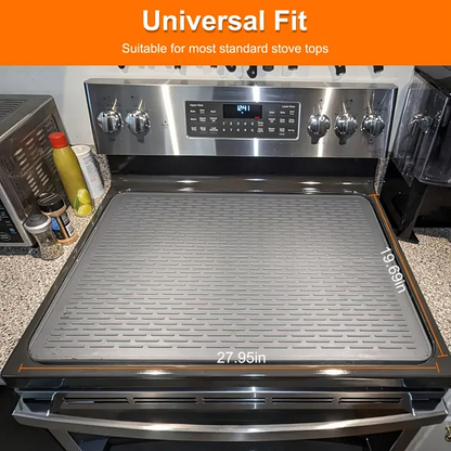 27.95x19.69in Electric Stove Cover Silicone Stove Mat Glass Stove Top - view 5