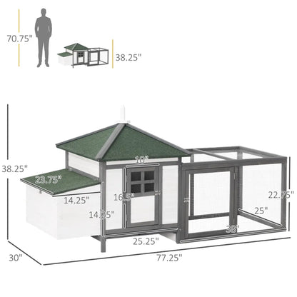 Wooden Chicken Coop - view 6