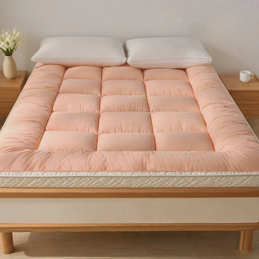 Mattress With Checkered Three-dimensional Edges, 4 Colors, Queen Size - view 2