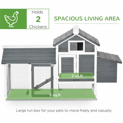 Wooden Chicken Coop - view 2