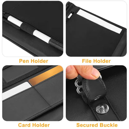 Padfolio Portfolio Folder Business Document Organizer PU Leather Padfolio Holder Case - view 5