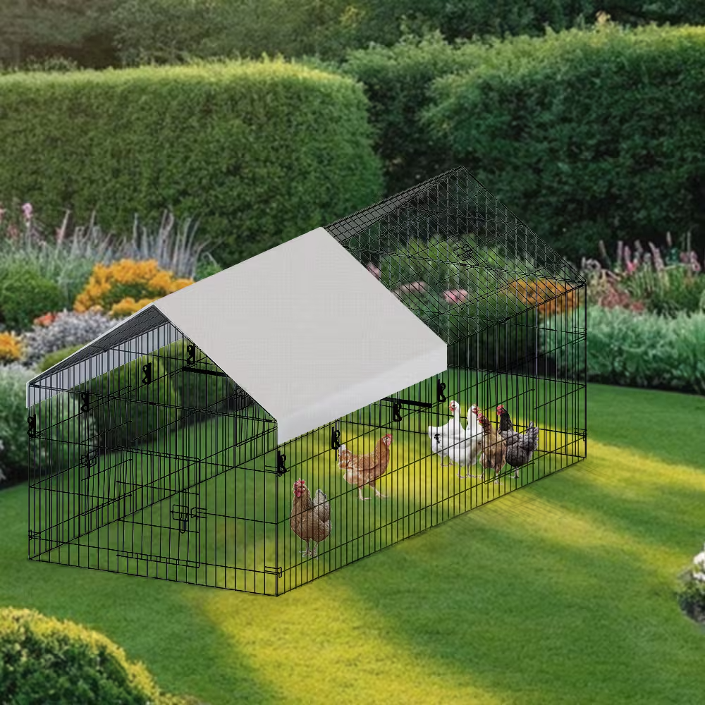 Pointed Wire Chicken Coop For Poultry Breeding - view 7