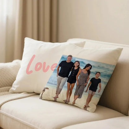 Custom Cushion Personalized Image Upload Fast Printing For Wedding For Pet Lovers - Must Upload The Image - view 6