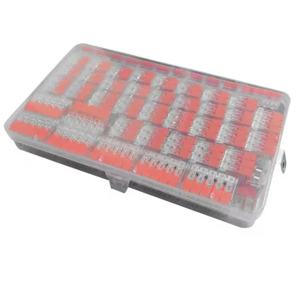 90pcs Cable Connectors Set, Connection Terminals, Conductor Clamps, Electrical Connection Blocks