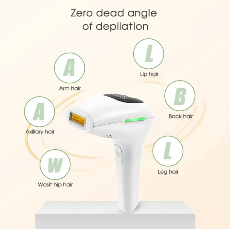 Professional Laser Epilator IPL Hair Removal Body Bikini Leg Depilatory Devic 900 - view 2