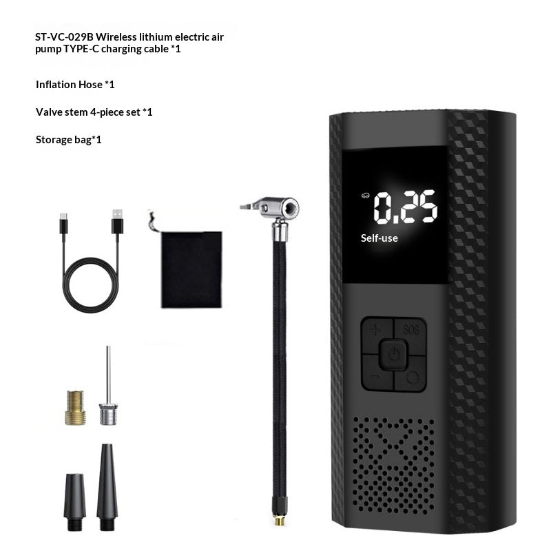 Electric Air Pump Tire Inflator Portable Inflator - view 6