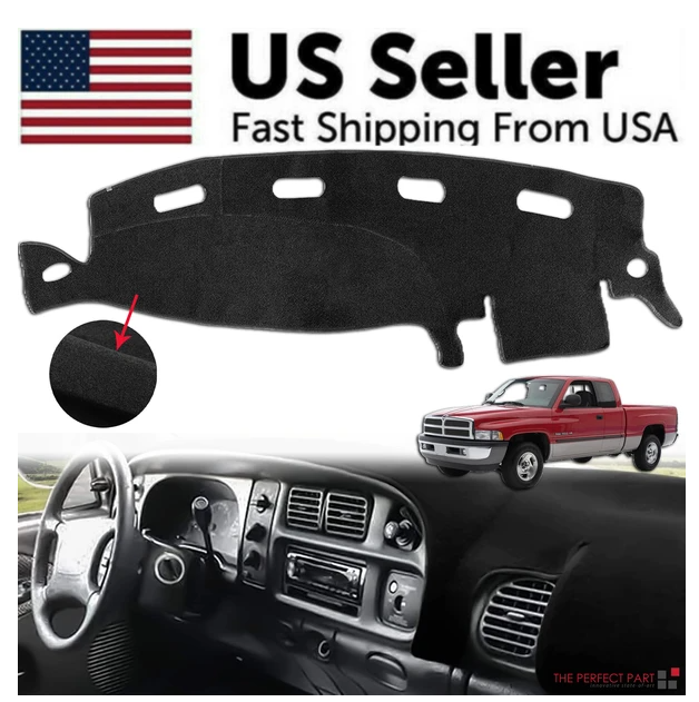 Dashboard Mat Dash Cover Carpet For 1998-2001 Dodge Ram 1500 2500 3500 Dash-Mat