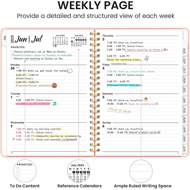 A5 Planner 2026 Coil Notebook - view 4