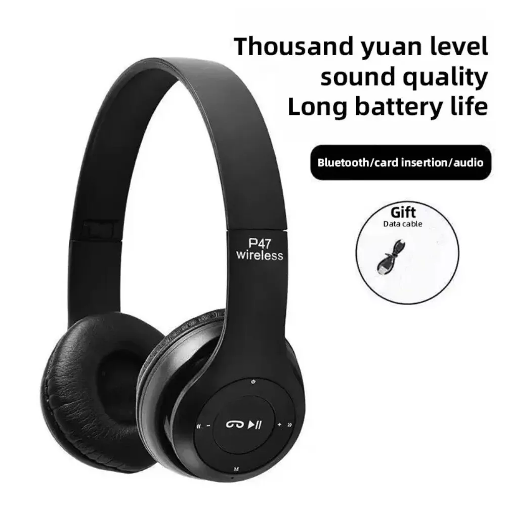 Audífonos Bluetooth over-ear con radio FM