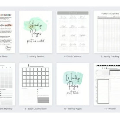 Creative Color LIFE PLANNER Planning Notebook - view 6