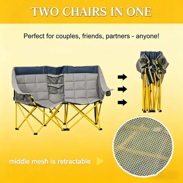 Double Folding Chair - view 6