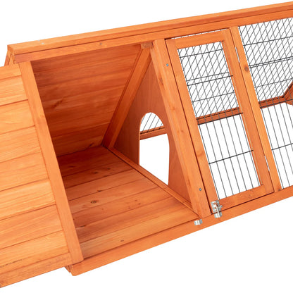 50" Wooden Rabbit Guinea Pig Hutch Wooden Rabbit Guinea Pig House - view 3