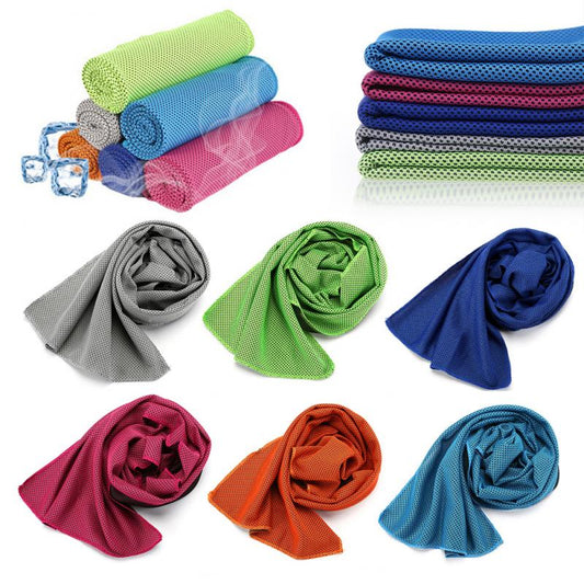 Sports Cooling Towels Cooling Towels, Cool Towel, Soft Breathable Chilly Towel, Microfiber Ice Cold Towel For Yoga