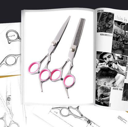Pet Dog Grooming Scissors Stainless Straight Curved Thinning Shears Trimmer Kits - view 8